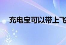 充电宝可以带上飞机吗（需要注意什么）