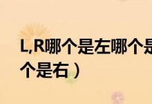 L,R哪个是左哪个是右（请问r和l哪个是左哪个是右）