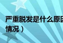 严重脱发是什么原因引起的（千万要避免以下情况）