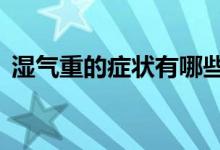 湿气重的症状有哪些（身上会有这5个表现）