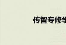 传智专修学院是干什么的