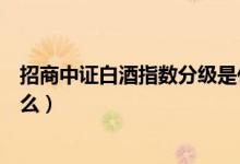 招商中证白酒指数分级是什么（招商中证白酒指数分级是什么）