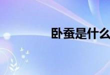卧蚕是什么（有卧蚕好吗）