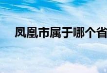凤凰市属于哪个省（凤凰市属于哪个省）