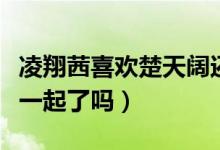 凌翔茜喜欢楚天阔还是蒋川（凌翔茜和蒋川在一起了吗）