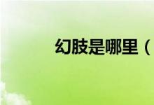 幻肢是哪里（幻肢是哪个部位）