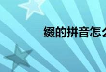 缀的拼音怎么读（怎么读缀）