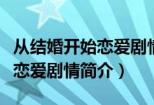从结婚开始恋爱剧情介绍（电视剧从结婚开始恋爱剧情简介）