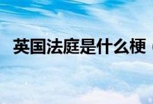英国法庭是什么梗（英国法庭是什么意思）