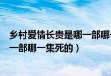乡村爱情长贵是哪一部哪一集死的视频（乡村爱情长贵是哪一部哪一集死的）