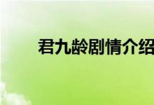 君九龄剧情介绍（君九龄剧情简介）