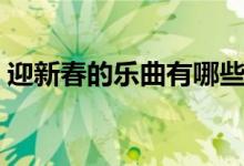 迎新春的乐曲有哪些（迎新年的乐曲有哪些）