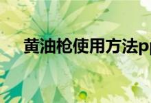 黄油枪使用方法ppt（黄油枪使用方法）