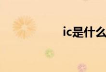 ic是什么（ic的资料）