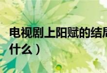 电视剧上阳赋的结局（电视剧上阳赋大结局是什么）