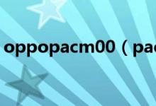 oppopacm00（pacm00是oppo什么型号）