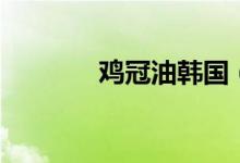 鸡冠油韩国（鸡冠油是什么）