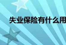 失业保险有什么用（失业保险作用简述）