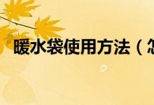 暖水袋使用方法（怎样正确使用电暖水袋）