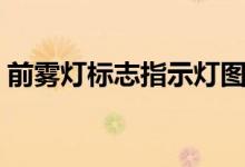 前雾灯标志指示灯图解（前雾灯标志什么样）
