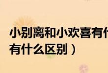 小别离和小欢喜有什么关联（小别离和小欢喜有什么区别）