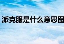 派克服是什么意思图片（派克服是什么意思）