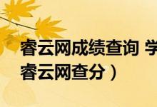 睿云网成绩查询 学生（学生和家长如何使用睿云网查分）