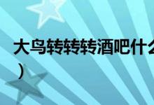 大鸟转转转酒吧什么梗（大鸟转转转酒吧意思）