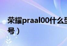 荣耀praal00什么型号（pra一al00是什么型号）