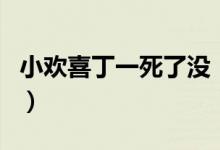 小欢喜丁一死了没（小欢喜中丁一为什么死了）