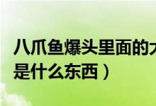 八爪鱼爆头里面的大米是啥（八爪鱼爆头大米是什么东西）