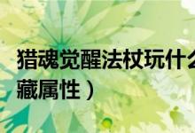 猎魂觉醒法杖玩什么属性（嗜魂法杖有什么隐藏属性）