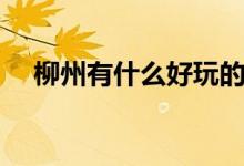 柳州有什么好玩的（柳州旅游景点介绍）