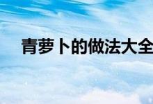 青萝卜的做法大全（青萝卜的烹饪方法）