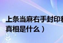 上条当麻右手封印着什么（上条当麻的右手的真相是什么）