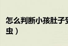 怎么判断小孩肚子受凉（怎么判断小孩肚子有虫）