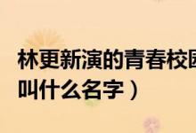 林更新演的青春校园电影（林更新演的校园剧叫什么名字）