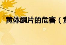 黄体酮片的危害（黄体酮片有什么副作用）
