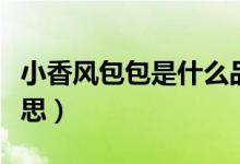 小香风包包是什么品牌（小香风包包是什么意思）