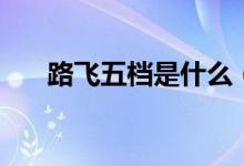 路飞五档是什么（路飞五档是第几集）