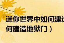 迷你世界中如何建造小型飞机（迷你世界中如何建造地狱门）