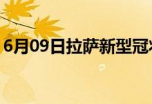 6月09日拉萨新型冠状病毒肺炎疫情最新消息