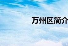 万州区简介（万州区景点）