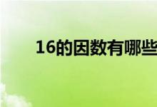 16的因数有哪些（16的因数有哪些）