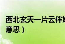 西北玄天一片云伴娘上车（西北玄天一片云的意思）