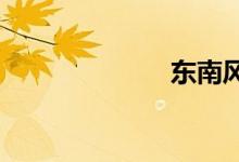 东南风怎么钓鱼