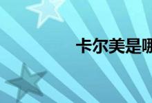 卡尔美是哪个国家的品牌