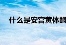 什么是安宫黄体酮（什么是安宫牛黄丸）