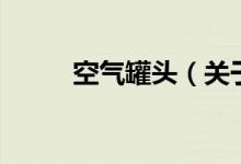 空气罐头（关于空气罐头的介绍）