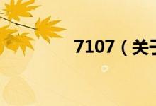 7107（关于7107的介绍）